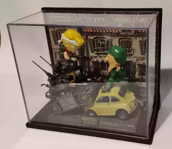 Metal Slug Diorama STL for 3D printing 3D print model