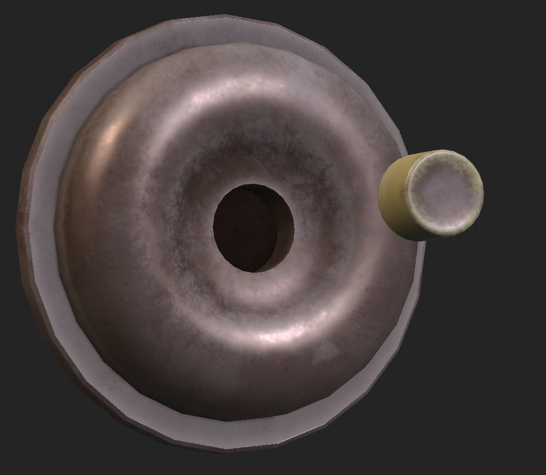 Door Bells Pack Low-poly 3D model_5