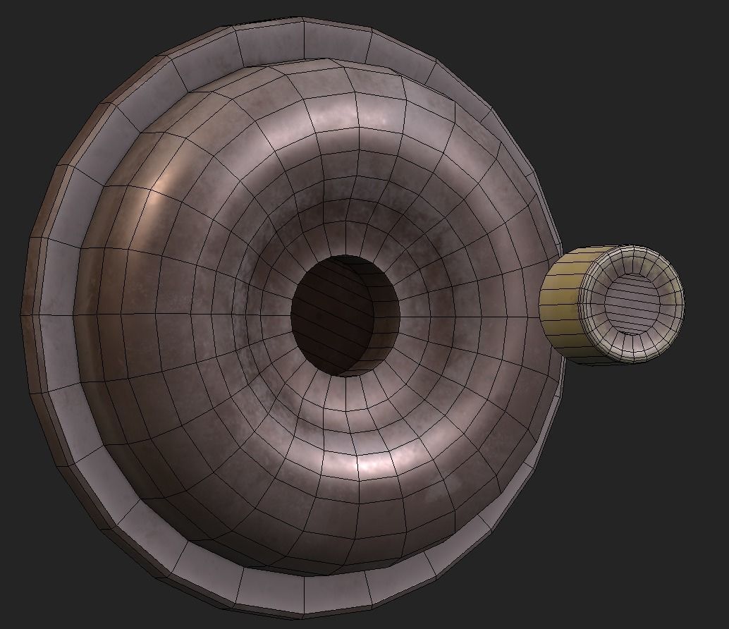 Door Bells Pack Low-poly 3D model_6