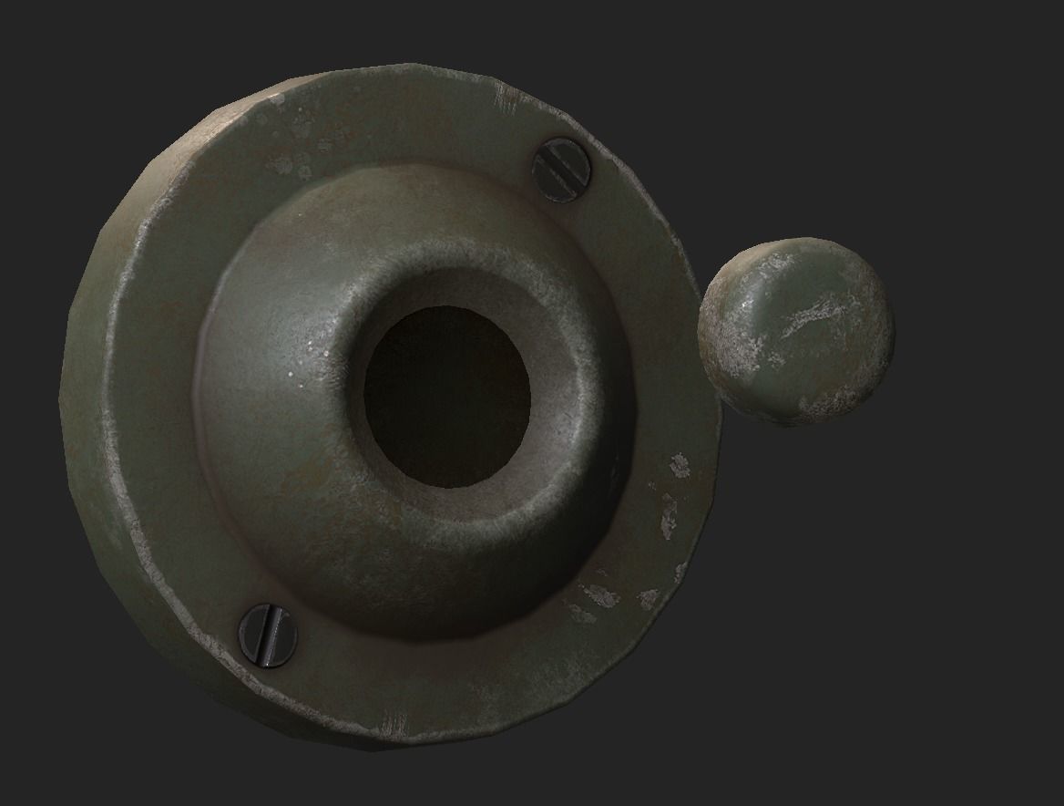 Door Bells Pack Low-poly 3D model_9