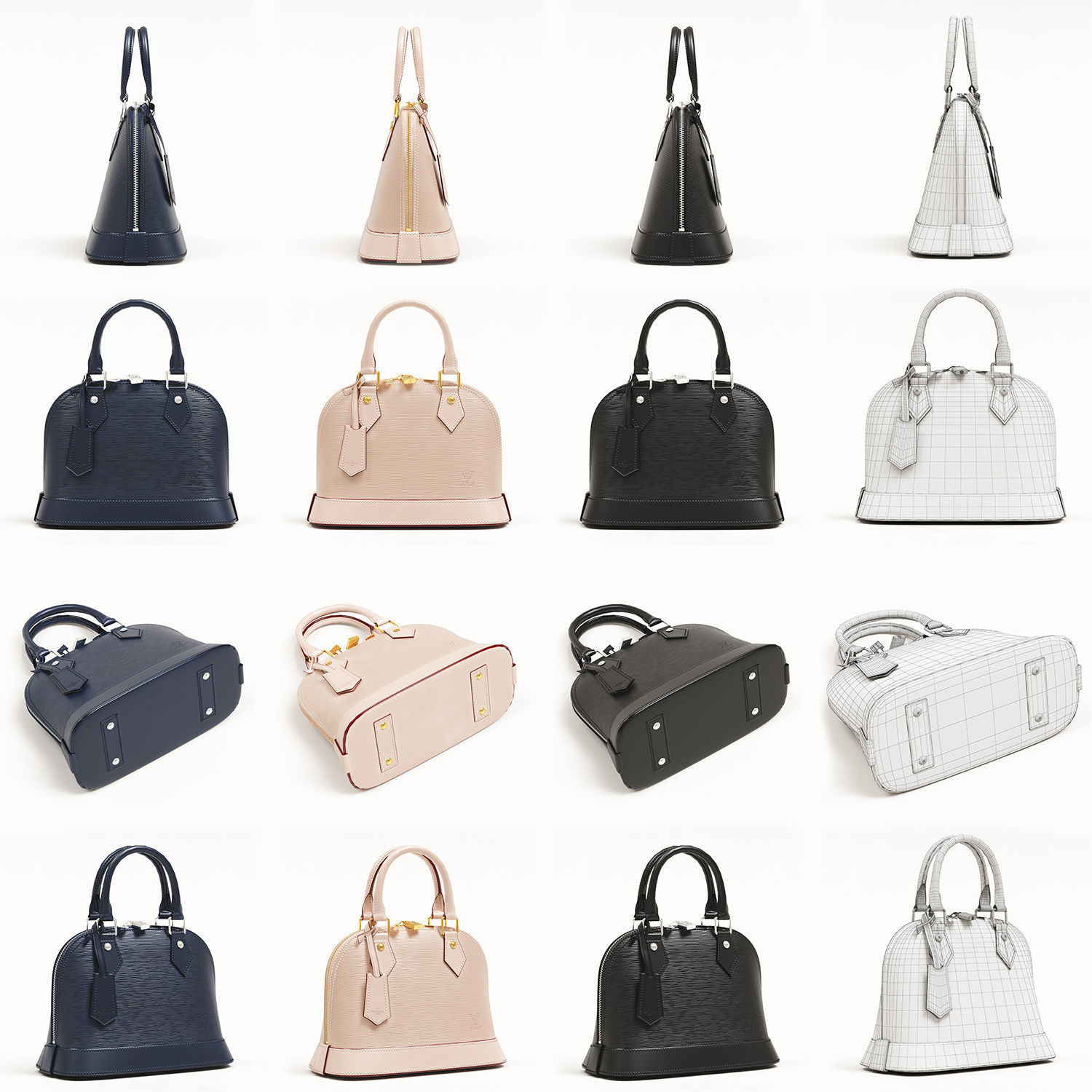 Louis Vuitton Alma BB Top Handle Bags Collection _10
