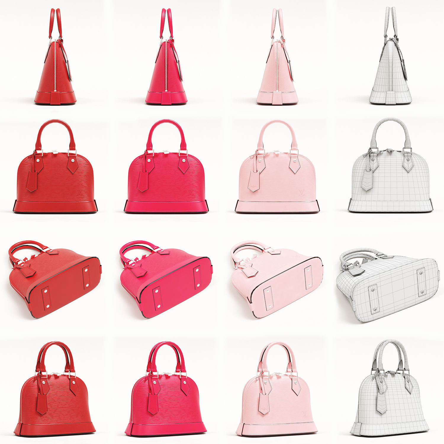 Louis Vuitton Alma BB Top Handle Bags Collection _12