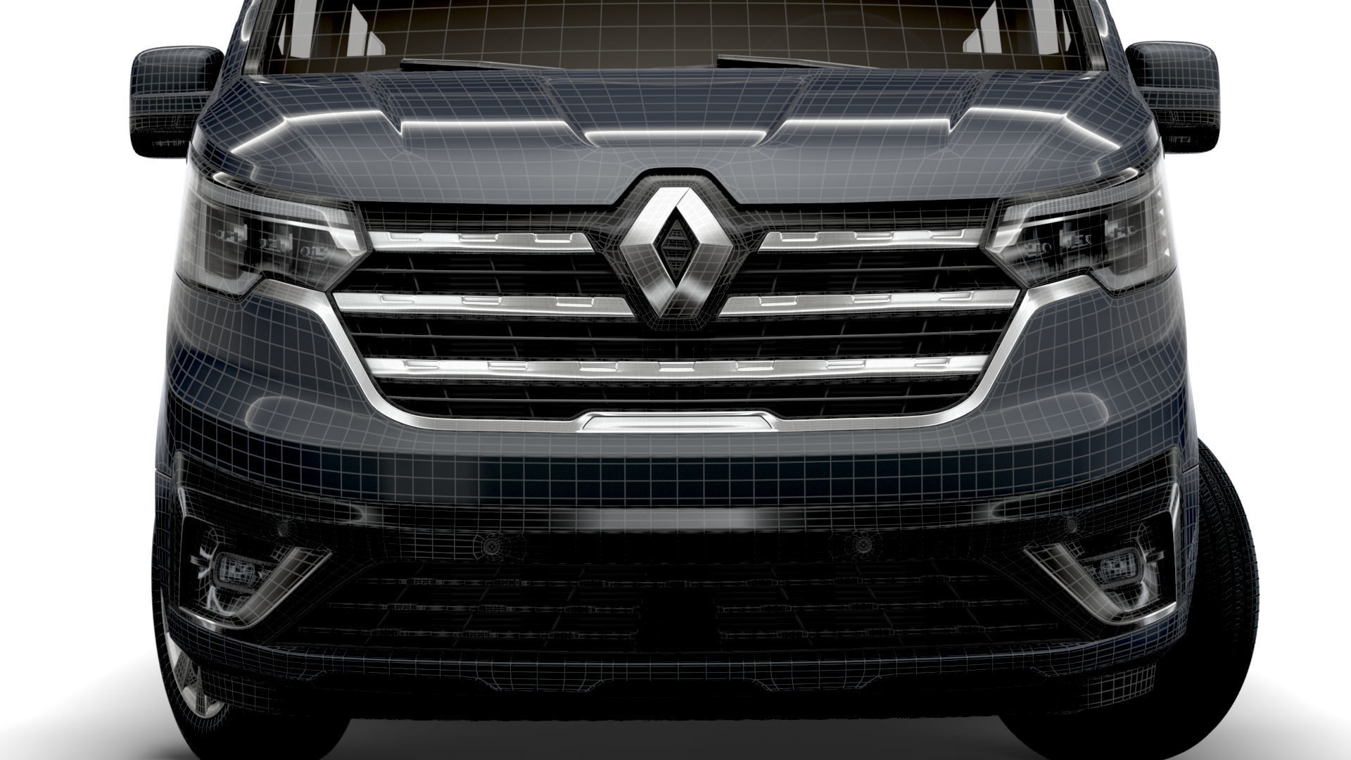 Renault Trafic Combi 2021 3D model_17