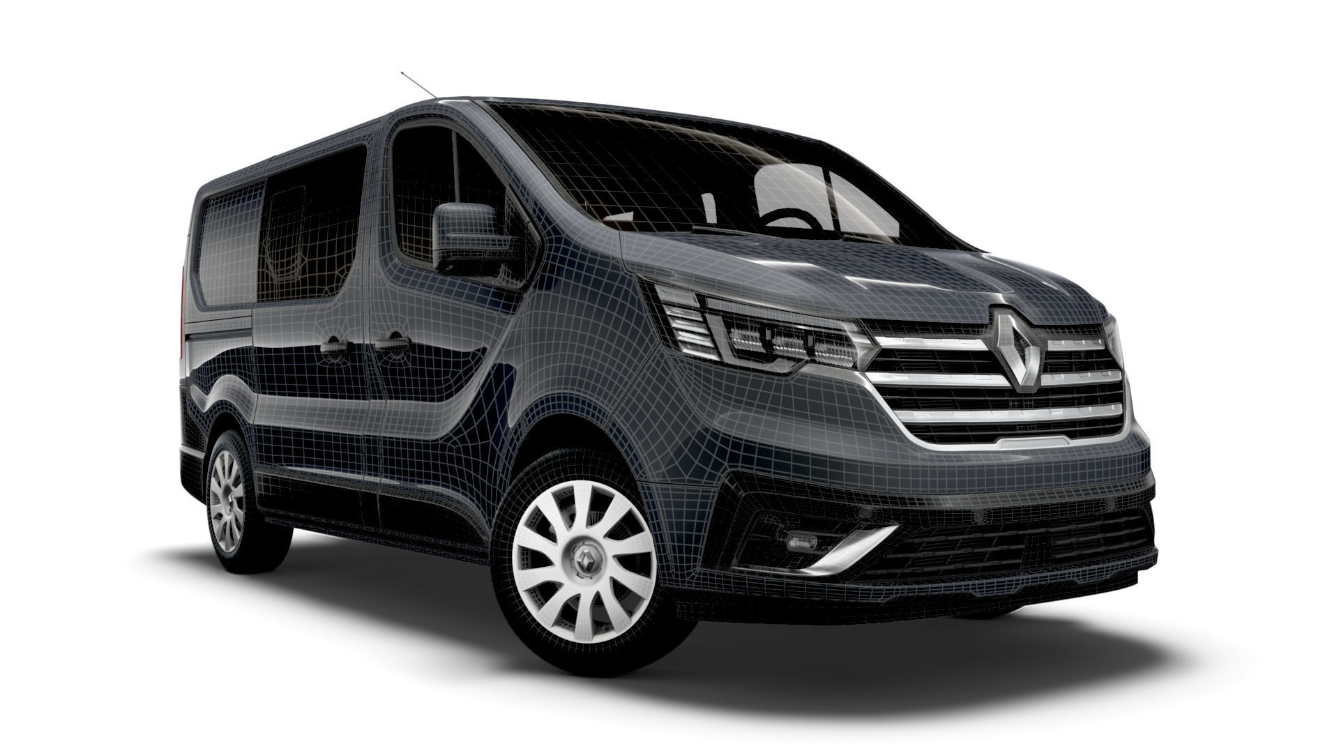 Renault Trafic Combi 2021 3D model_10