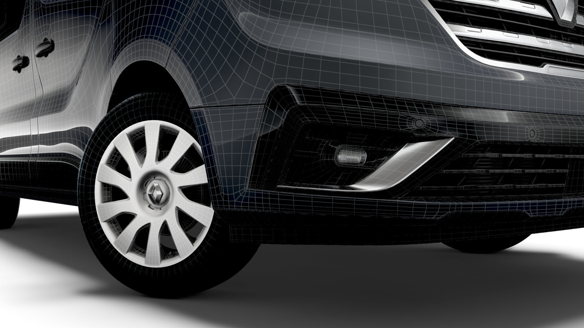 Renault Trafic Combi 2021 3D model_15