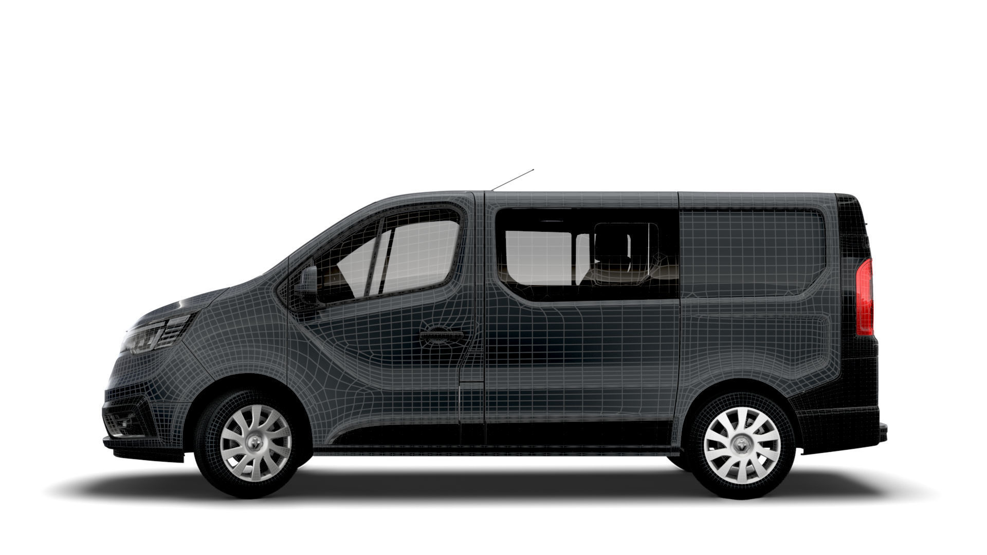Renault Trafic Combi 2021 3D model_14