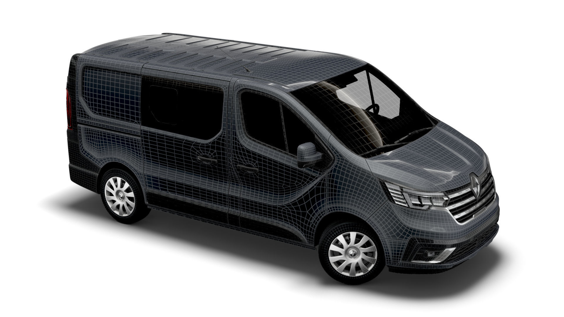 Renault Trafic Combi 2021 3D model_18