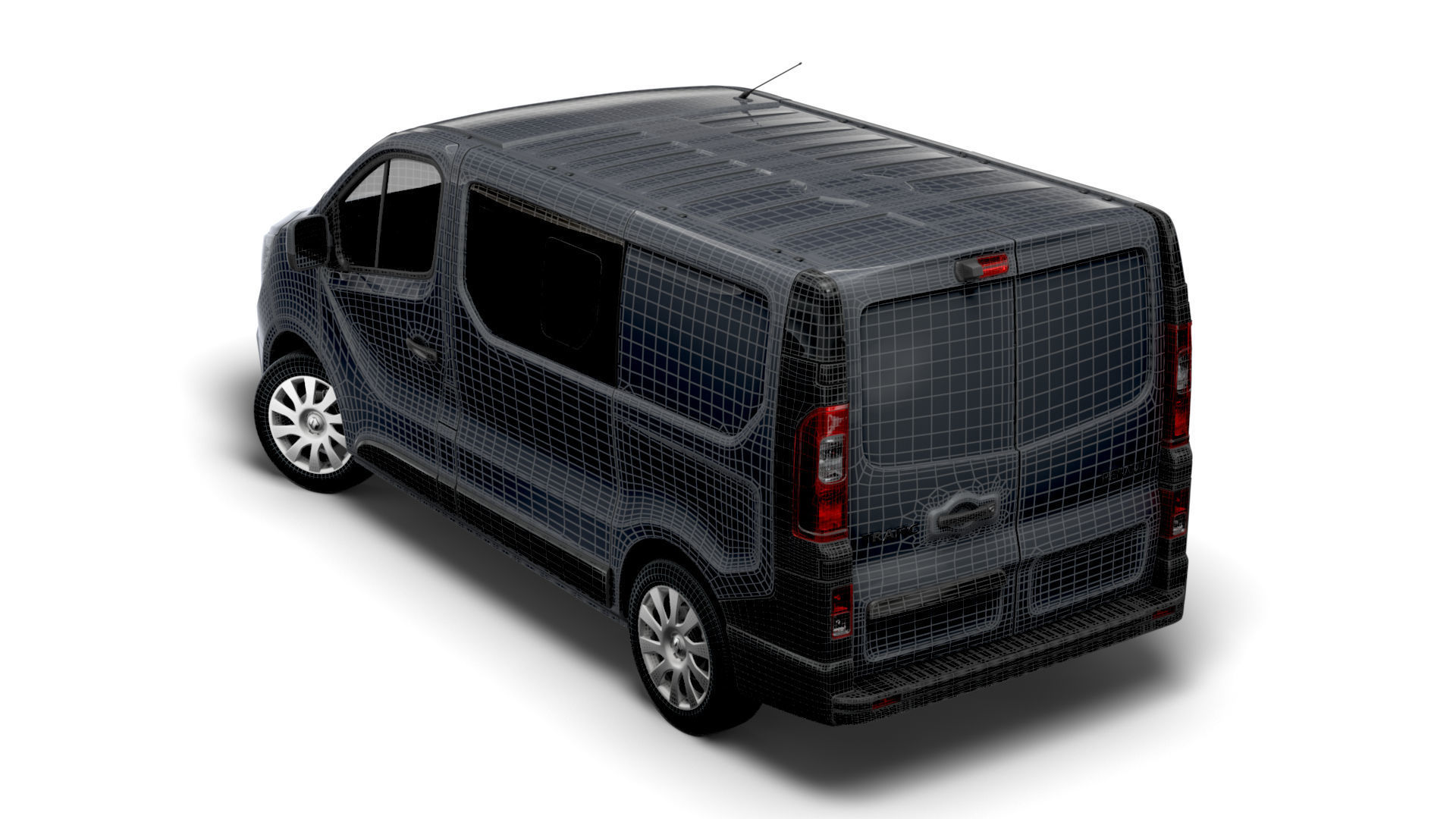 Renault Trafic Combi 2021 3D model_13