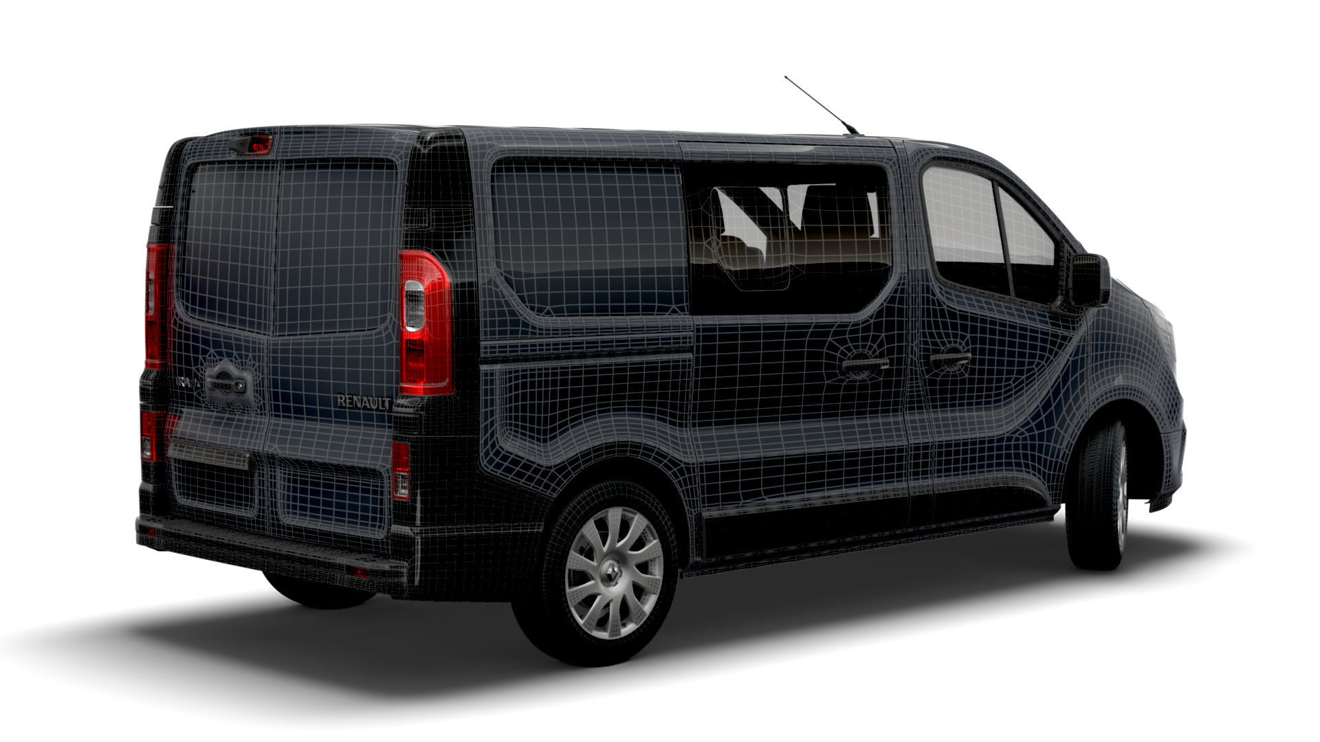 Renault Trafic Combi 2021 3D model_12