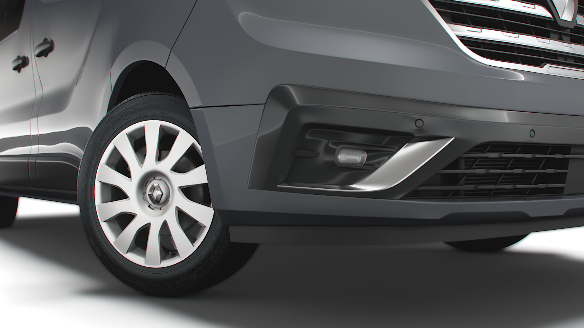 Renault Trafic Combi 2021 3D model_5