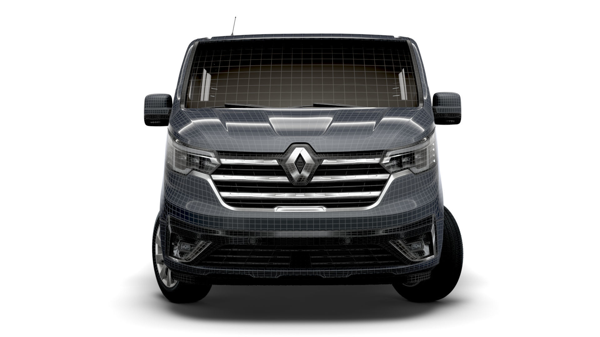 Renault Trafic Combi 2021 3D model_16