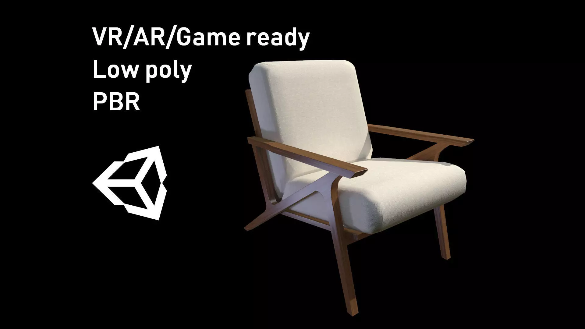 Article Otio lounge chair Lowpoly model Low-poly 3D model_0