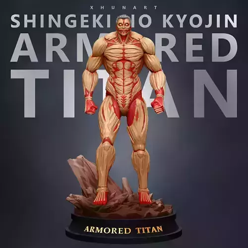 Armored Titan for 3D print