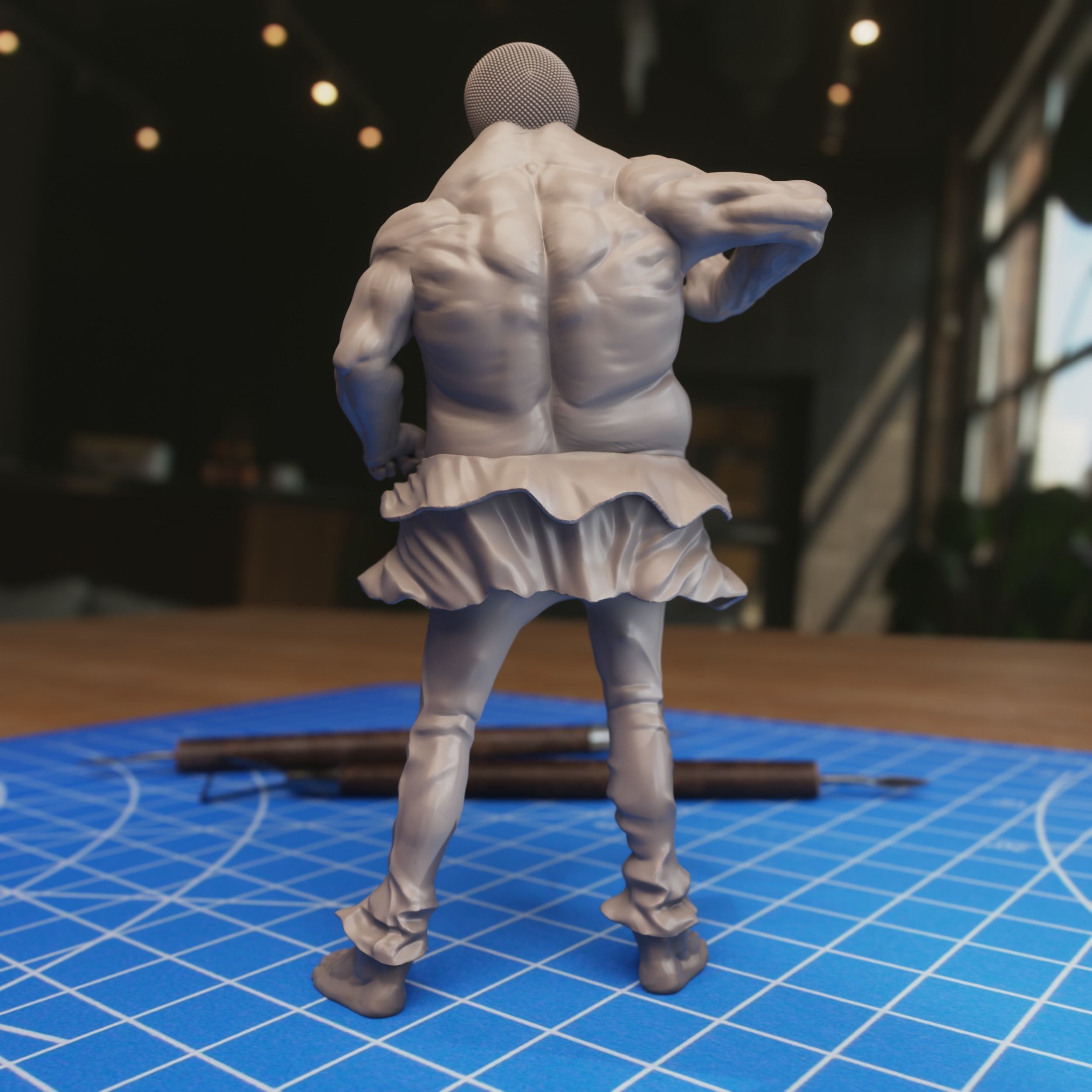 One Piece- Sengoku The Buddha 3D print model_4