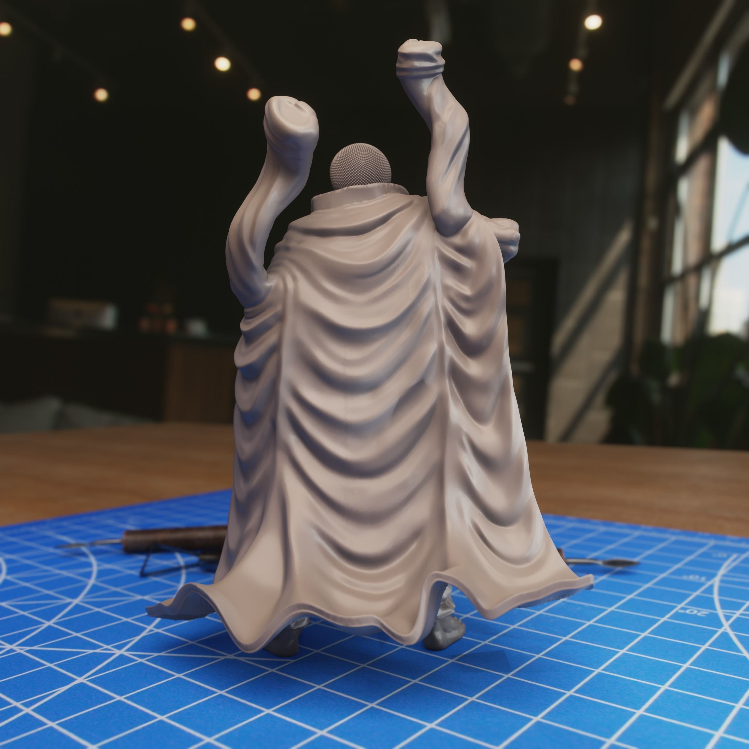 One Piece- Sengoku The Buddha 3D print model_2
