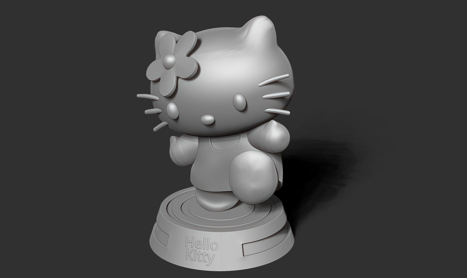 Hello Kitty 3D print model_14