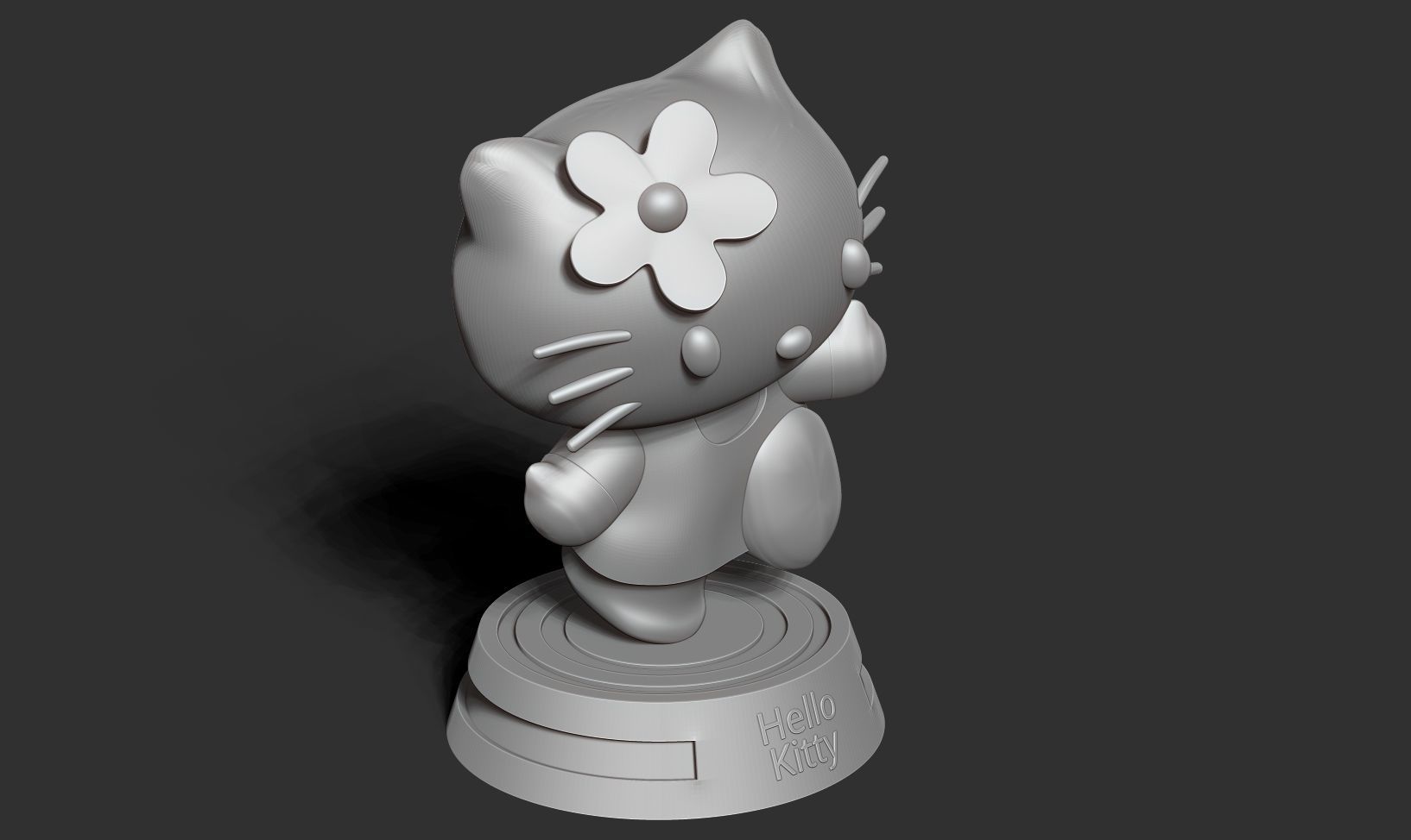 Hello Kitty 3D print model_16