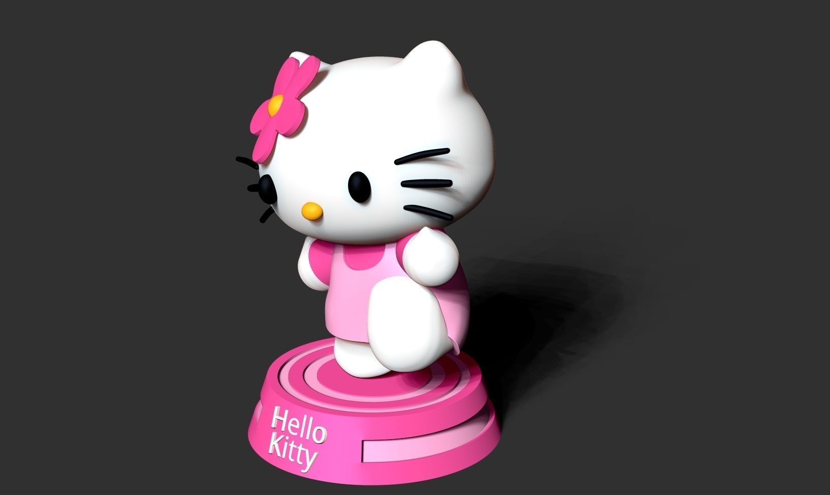 Hello Kitty 3D print model_15