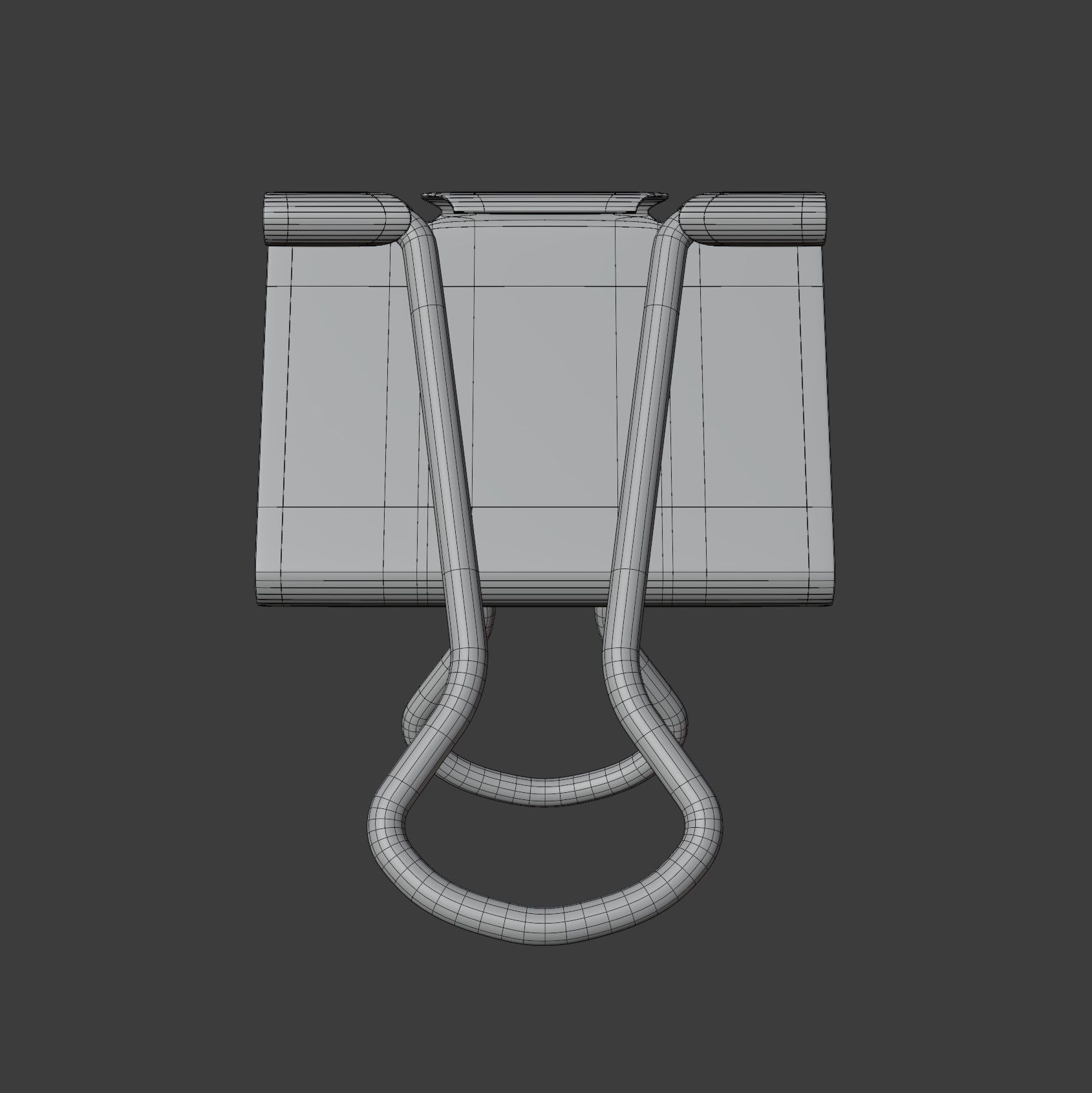 Binder Clip 3D model_13