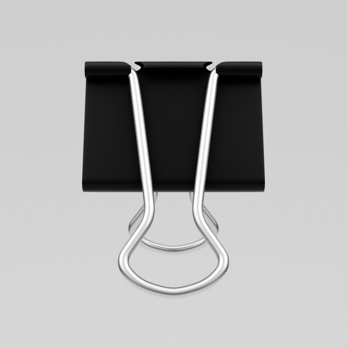 Binder Clip 3D model_8
