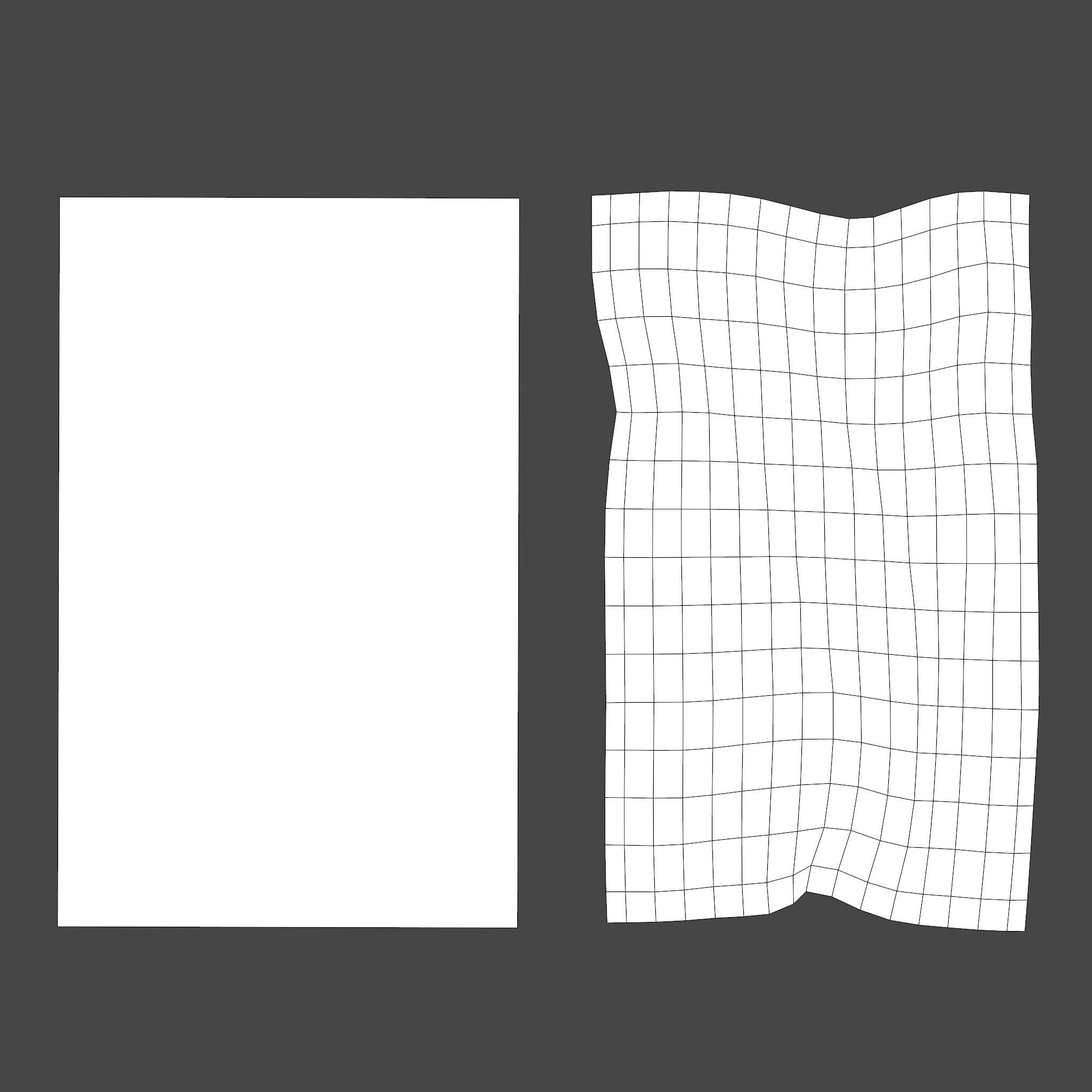 Medieval Green Designed Tapestry Low-poly 3D model_21