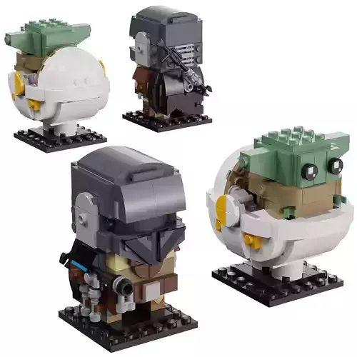 Lego Brickheadz - 75317 The Mandalorian And The Child