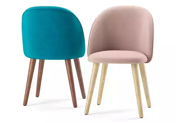 Cult Living Dahlia Dining Chair 3D model