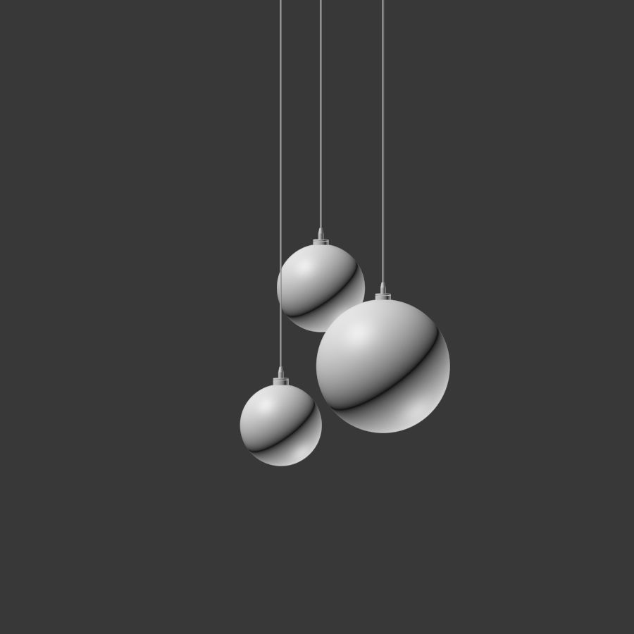 ClassiCon Selene Suspension lamp 3D model_3