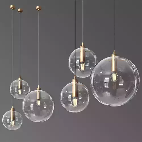 ClassiCon Selene Suspension lamp 3D model