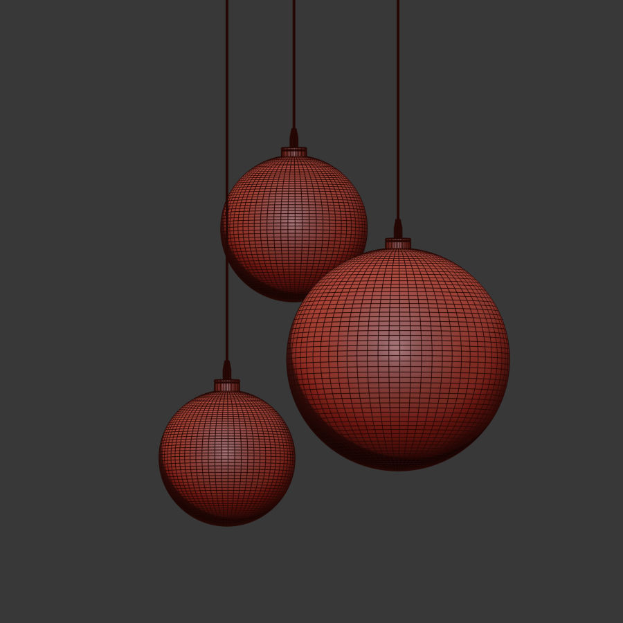 ClassiCon Selene Suspension lamp 3D model_4