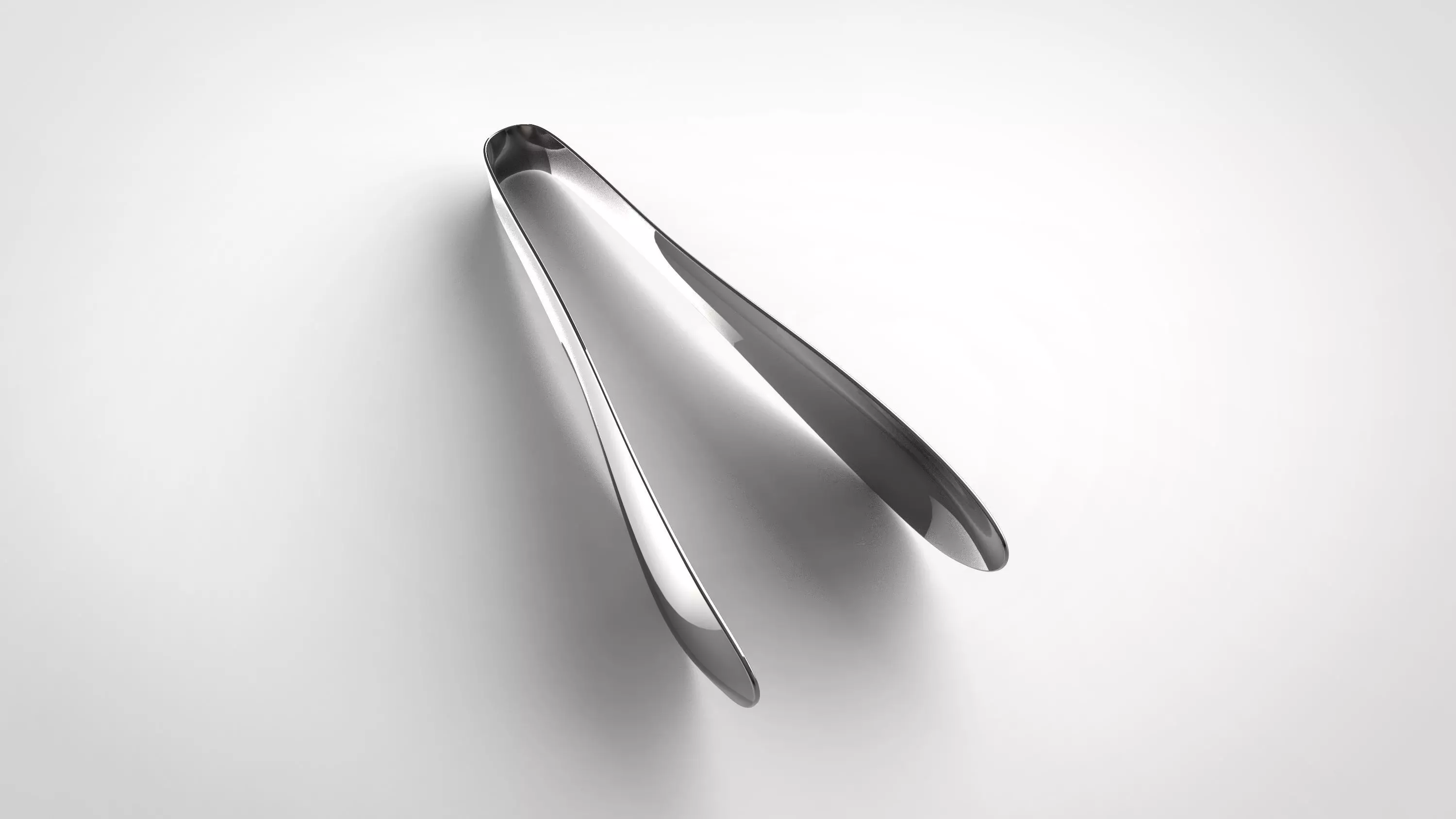 salad tong  3D model_0