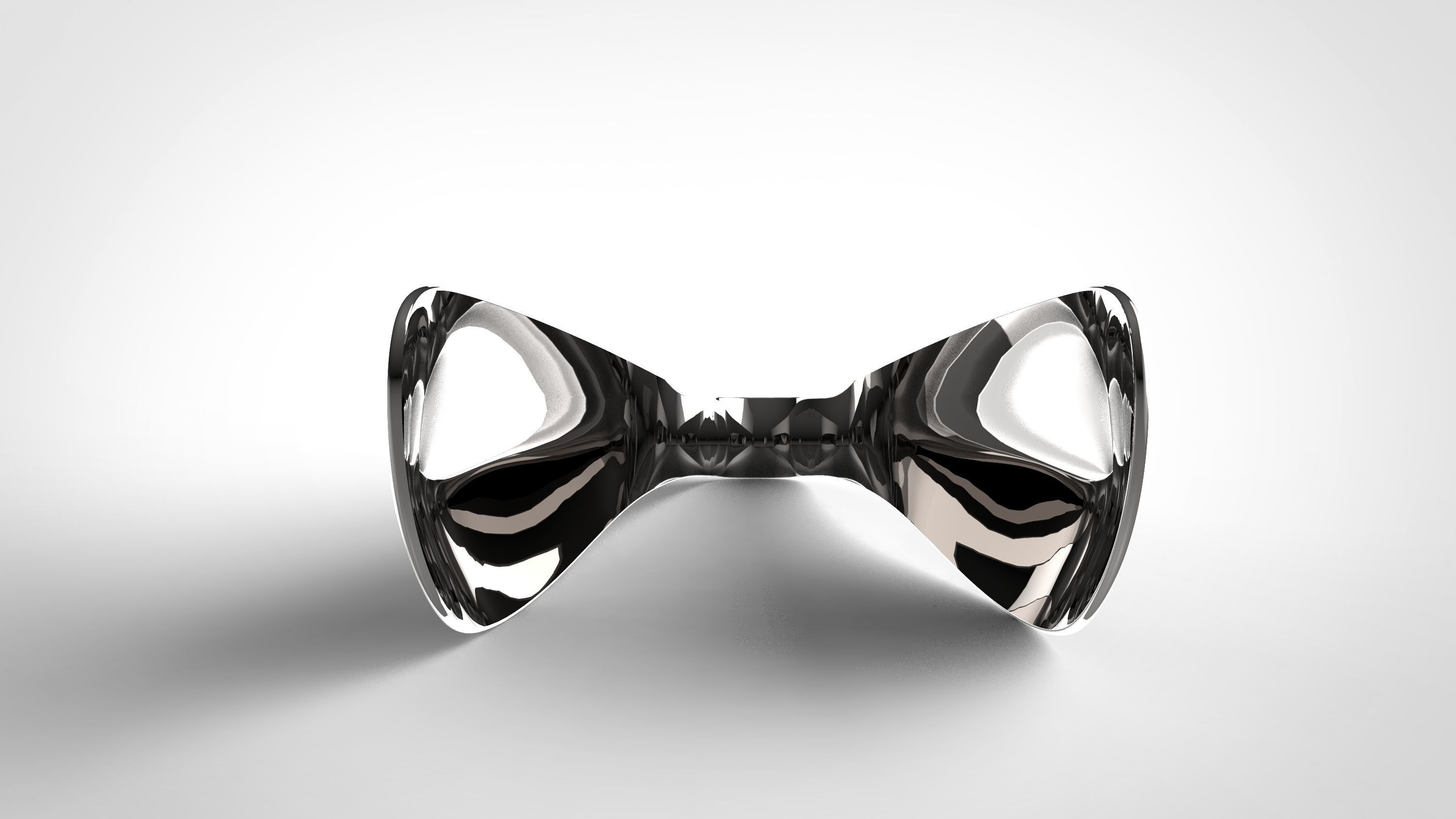 salad tong  3D model_4