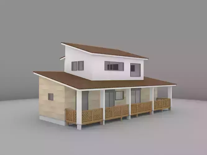 House model for background 41