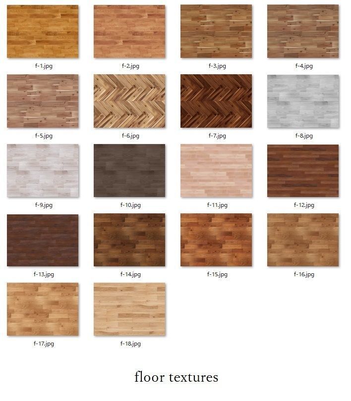 House model for background 41 Low-poly 3D model_11