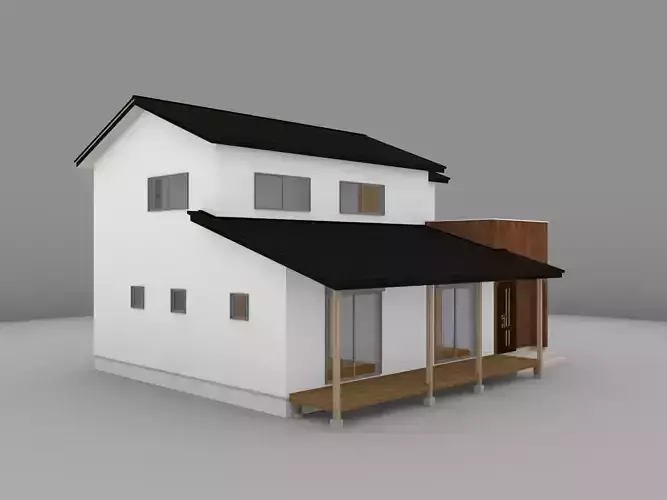 House model for background 42