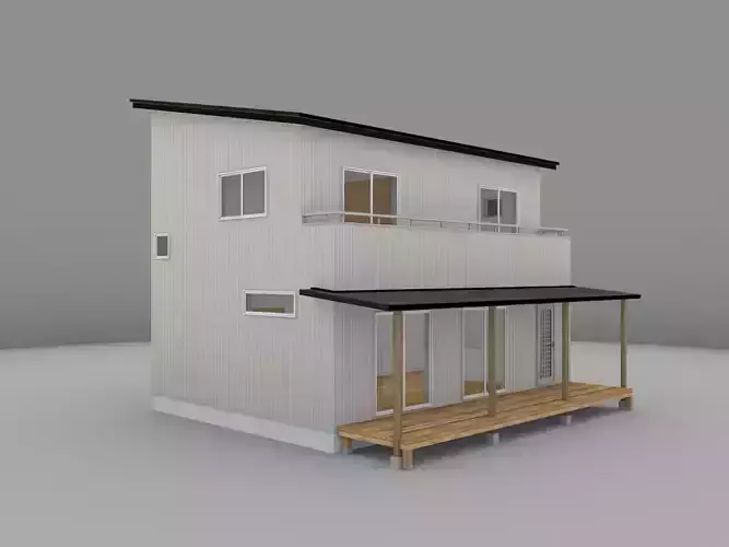 House model for background 43