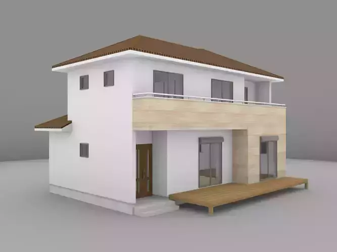House model for background 44