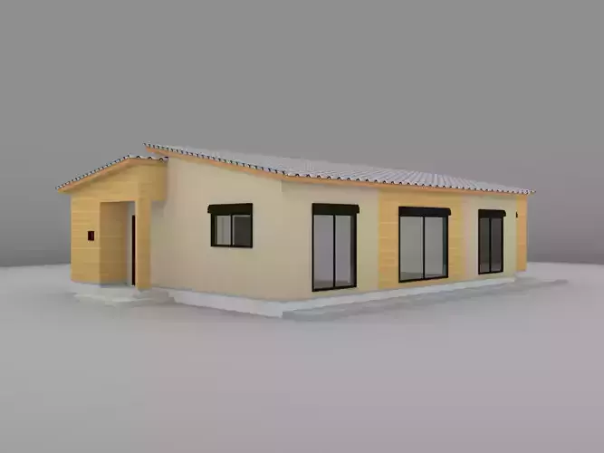 House model for background 45