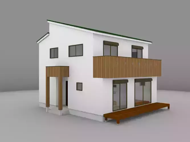 House model for background 46