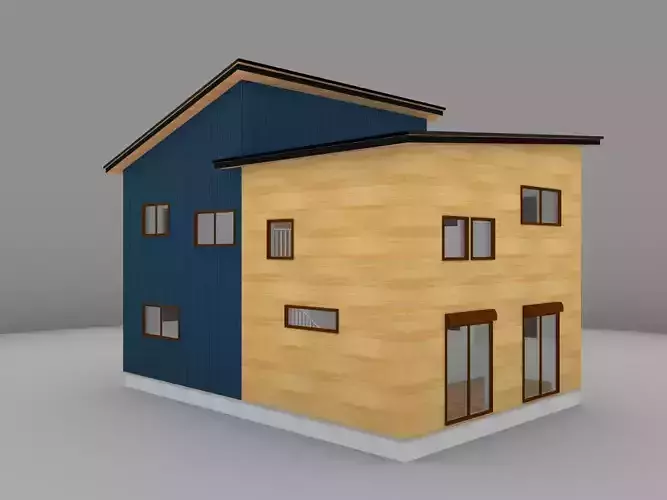 House model for background 47