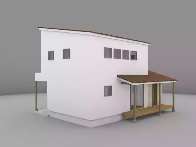House model for background 49