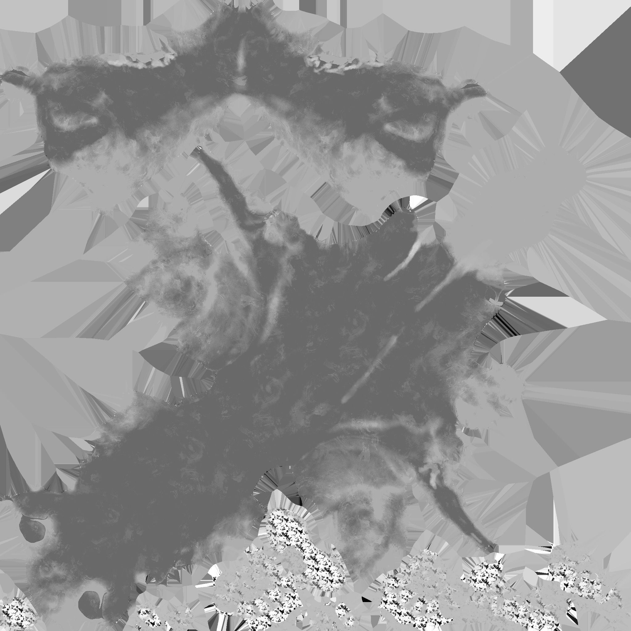 Rabbit Skull Low-poly 3D model_6