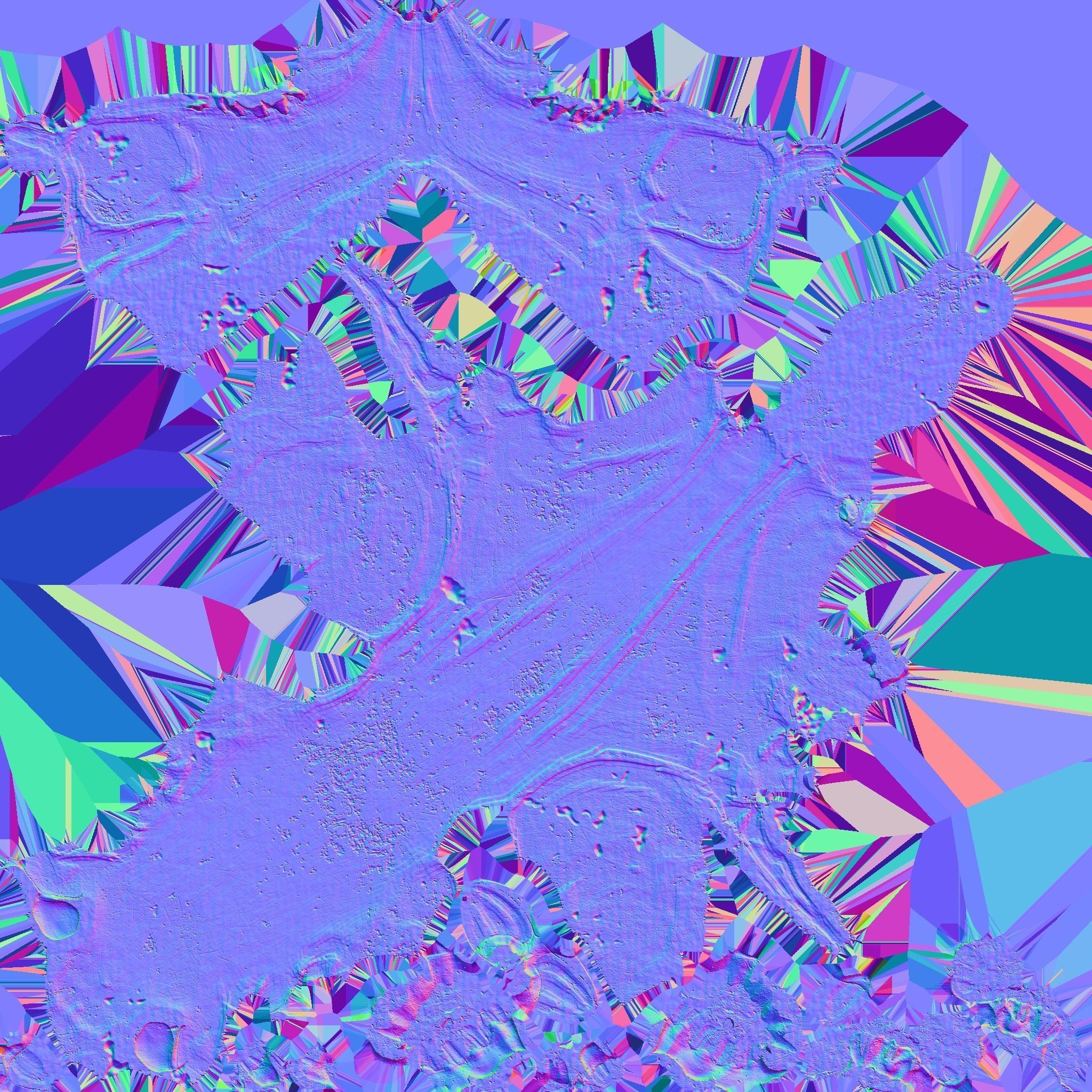 Rabbit Skull Low-poly 3D model_10