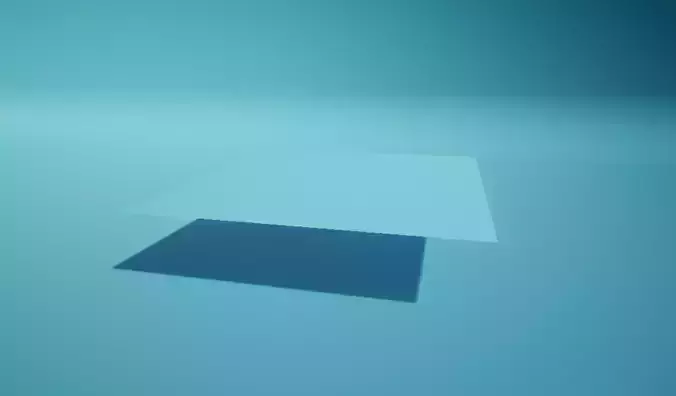 Ocean square of glass