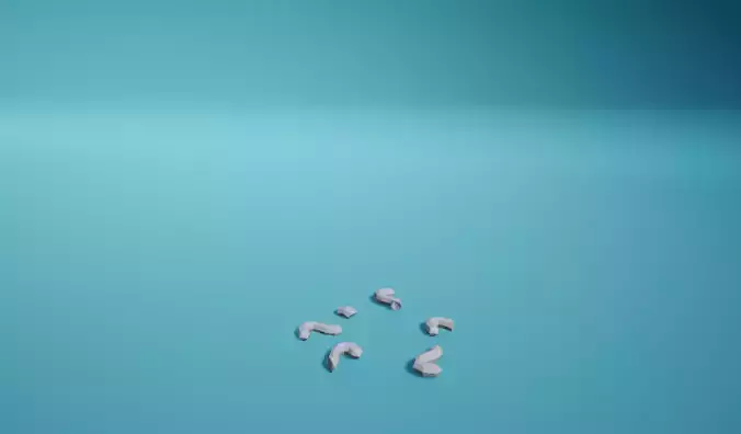 Statue Octopus Ruined Pieces