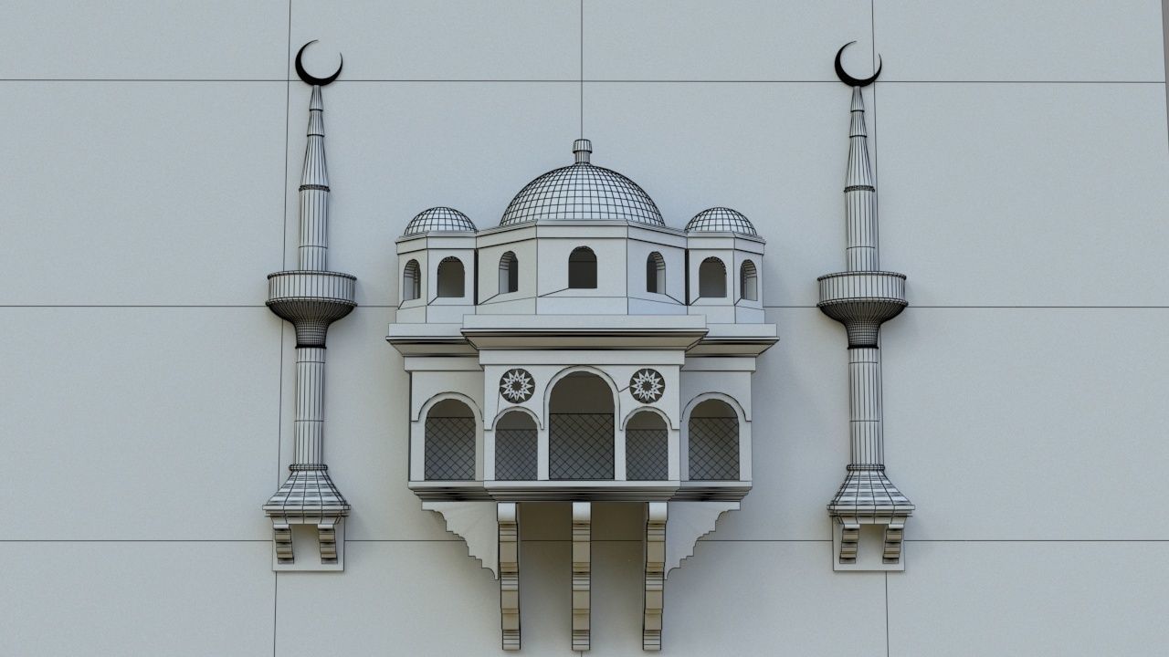 Bird Cage 2 Low-poly 3D model_3