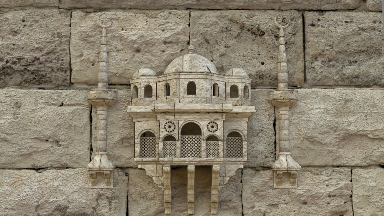 Bird Cage 2 Low-poly 3D model_2