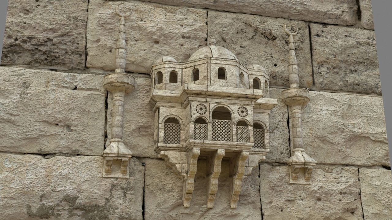 Bird Cage 2 Low-poly 3D model_1