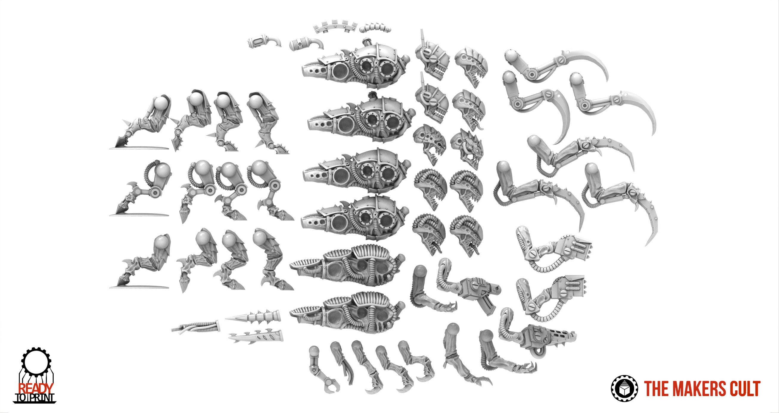 Iron Hive - Termax and Hormax Builder 3D print model_6