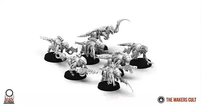 Iron Hive - Termax and Hormax Builder 3D print model